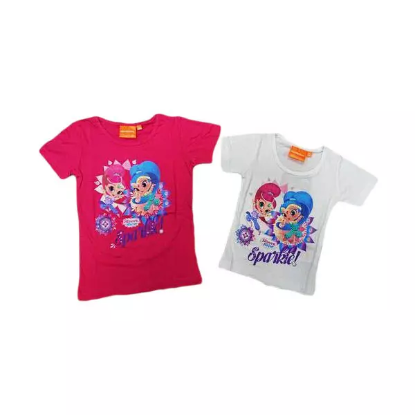 Shimmer és Shine lányka póló - 128 méret, kétféle színben
