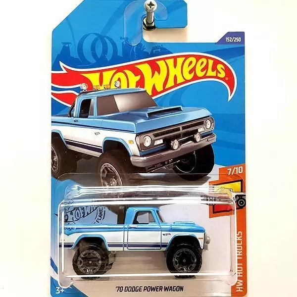 Hot Wheels: 70 Dodge Power Wagon kisautó