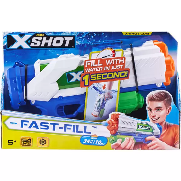Xshot: Pistol cu apă cu umplere rapidă