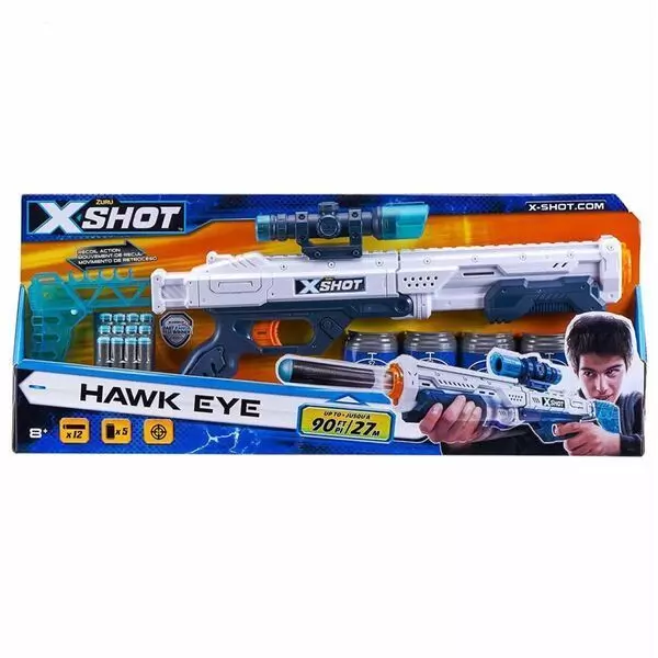 X-Shot: Hawk Eye armă cu lunetă