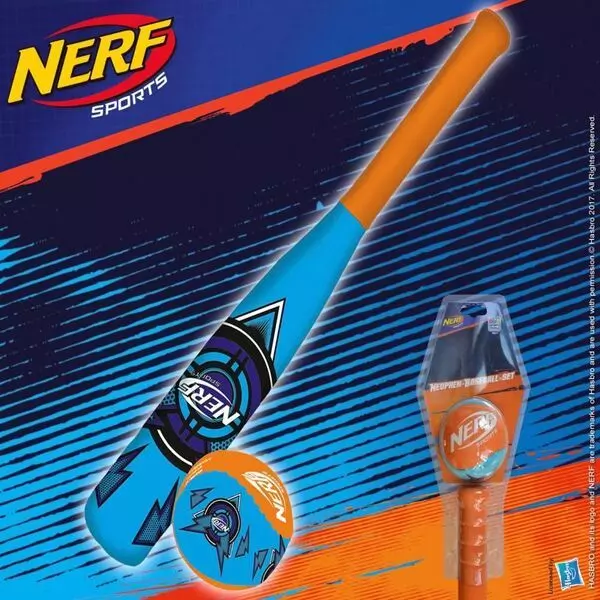 NERF: Set de baseball din neopren