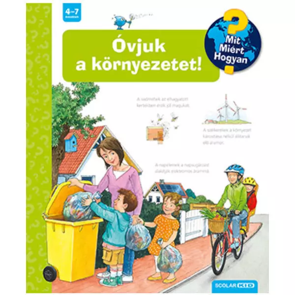 Să protejăm mediul - carte educativă în lb. maghiară