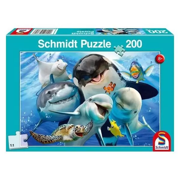 Schmidt: Víz alatti barátok 200 darabos puzzle