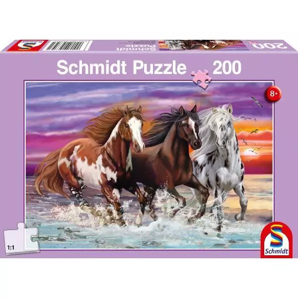 Schmidt: Vadlovak a tengerparton 200 darabos puzzle