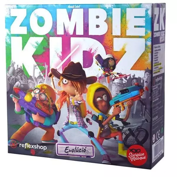 Zombie Kidz: Evolution - joc de societate în lb. maghiară