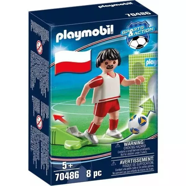 Playmobil: Lengyel válogatott focista 70486