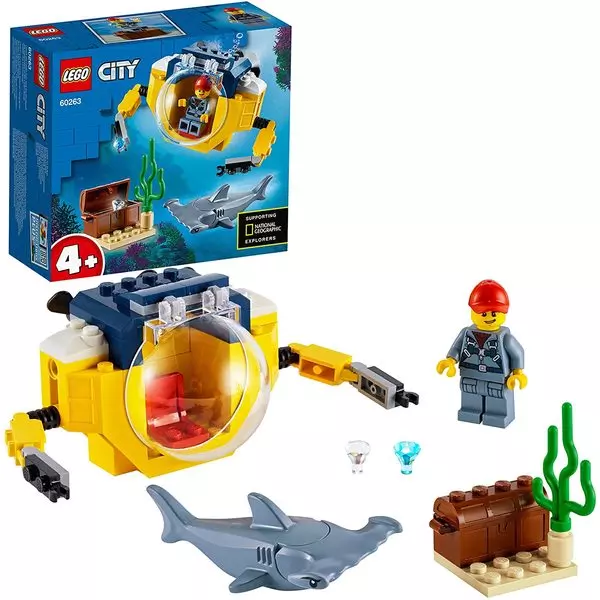 LEGO City: Minisubmarin oceanic 60263
