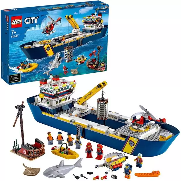 LEGO City: Navă de explorare a oceanului 60266