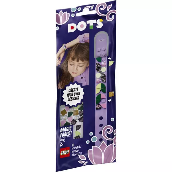 LEGO DOTS: Brățară Flori fermecate 41917