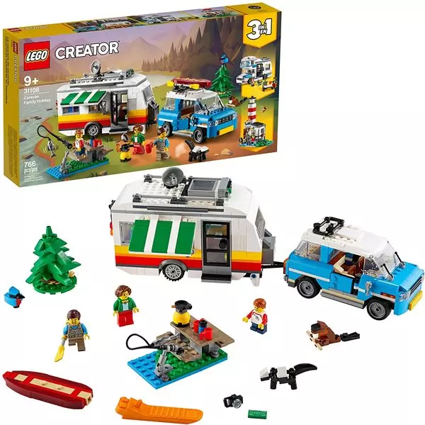 LEGO Creator: Vacanța în familie cu rulota 31108
