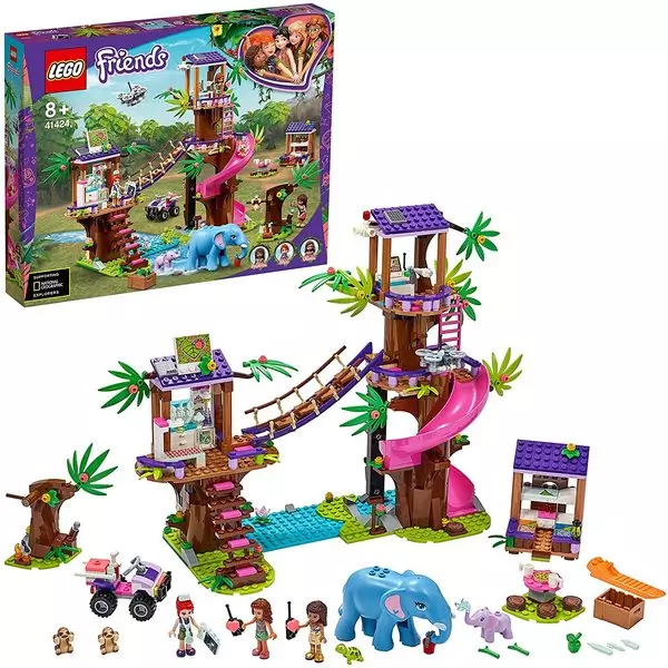 LEGO Friends: Baza de salvare din junglă 41424