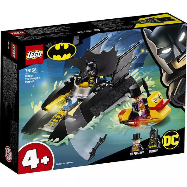 LEGO Super Heroes: Pingvinüldözés a Batboattal! 76158