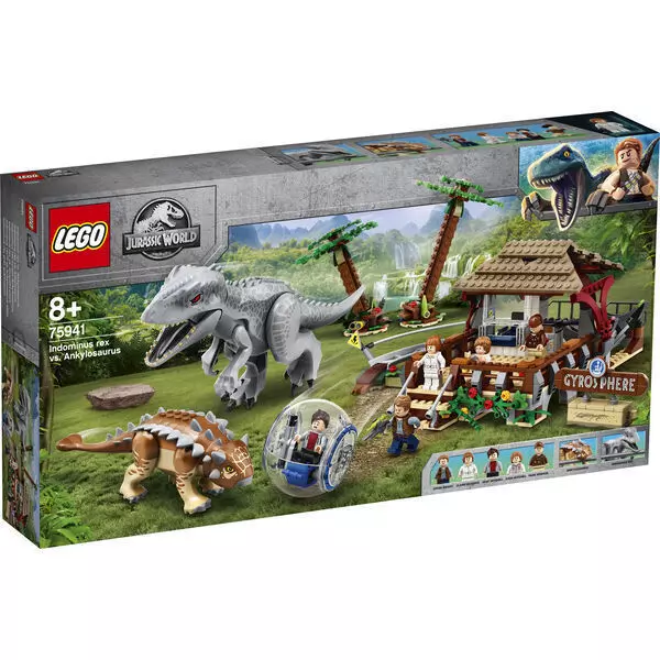 LEGO Jurassic World: Indominus Rex az Ankylosaurus​ ellen 75941