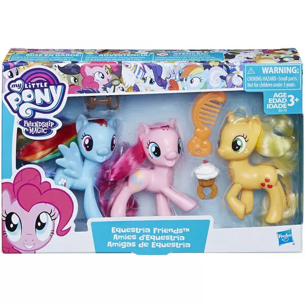 My Little Pony: Set figurine Equestria Friends