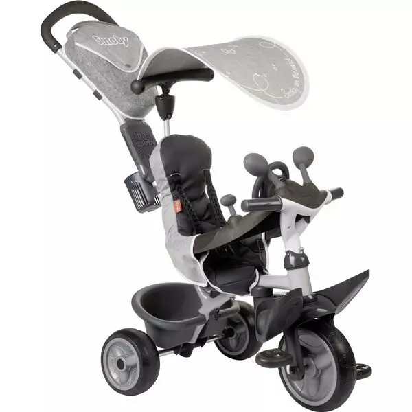 Smoby: Baby Driver Comfort tricikli - szürke - CSOMAGOLÁSSÉRÜLT