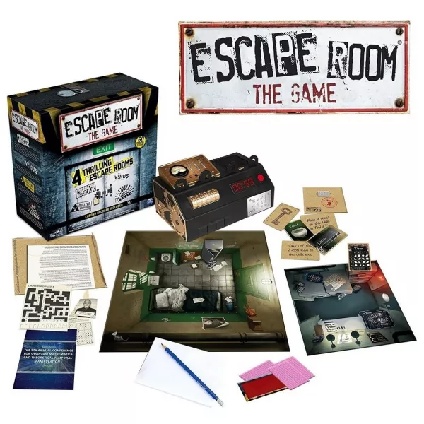 Escape Room: Szabadulószoba társasjáték - CSOMAGOLÁSSÉRÜLT