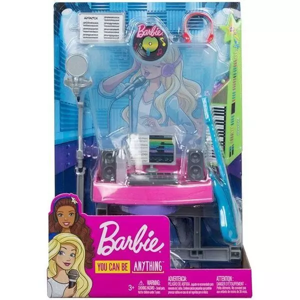 Barbie: Zenei stúdió játékszett