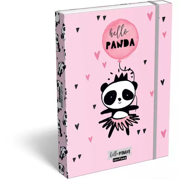 Lollipop: Hello Panda A5 füzetbox 