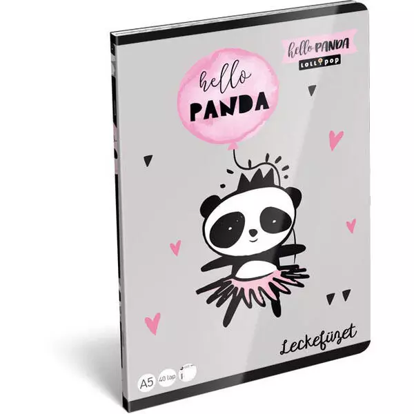 Lollipop: Hello Panda A5 leckefüzet