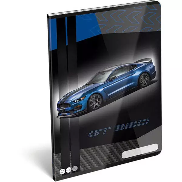 FORD: Mustang Blue A4 vonalas füzet