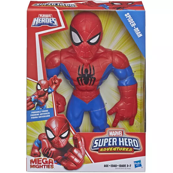Marvel: Super Hero Adventures Mega Mighties Pókember figura