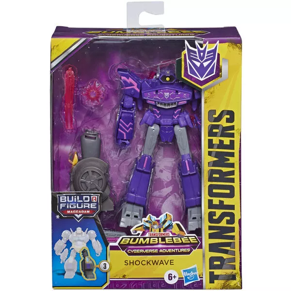 Transformers: Cyberverse Adventures Deluxe - Figurină Shockwave