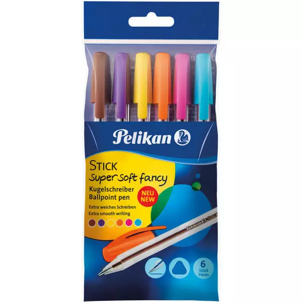 Pelikan: Stick Fancy toll készlet 6 darabos