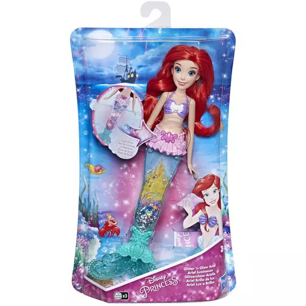 Disney Hercegnők: Ariel - világító sellő