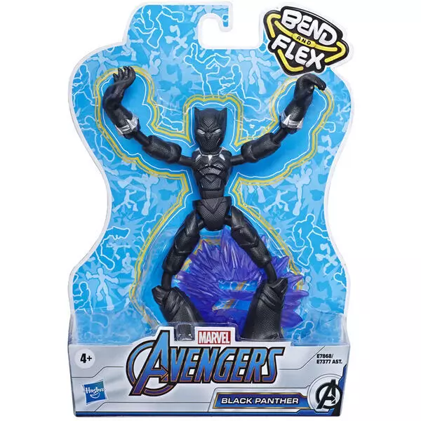 Marvel: Avengers - Bend and Flex Fekete Párduc figura 