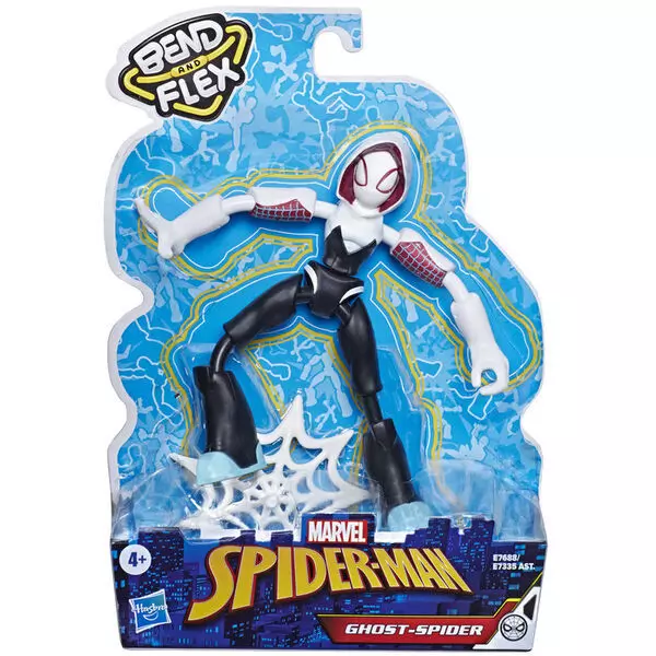 Marvel: Spider-Man - Bend and Flex Figurină Ghost-Spider