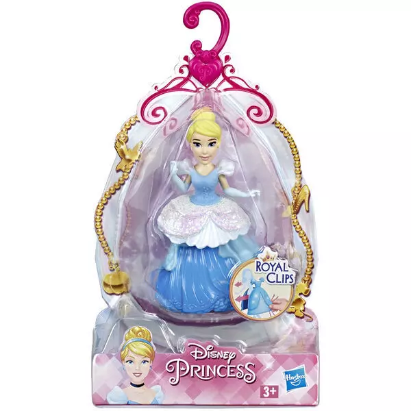 Prințesele Disney: Figurină Cenușăreasa care poate fi îmbrăcat - 9 cm