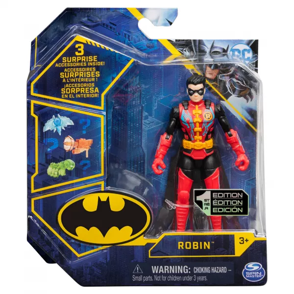DC Batman: Figurină acțiune Robin cu accesorii surpriză