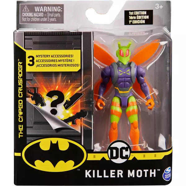 DC Batman: Figurină acțiune Killer Moth cu accesorii surpriză 