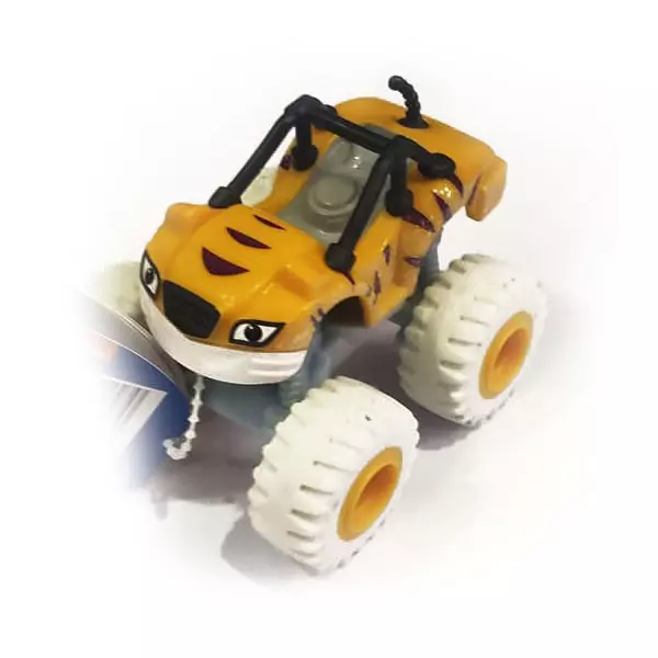Blaze and the Monster Machines: mini maşinuţă Snow Racer Stripes