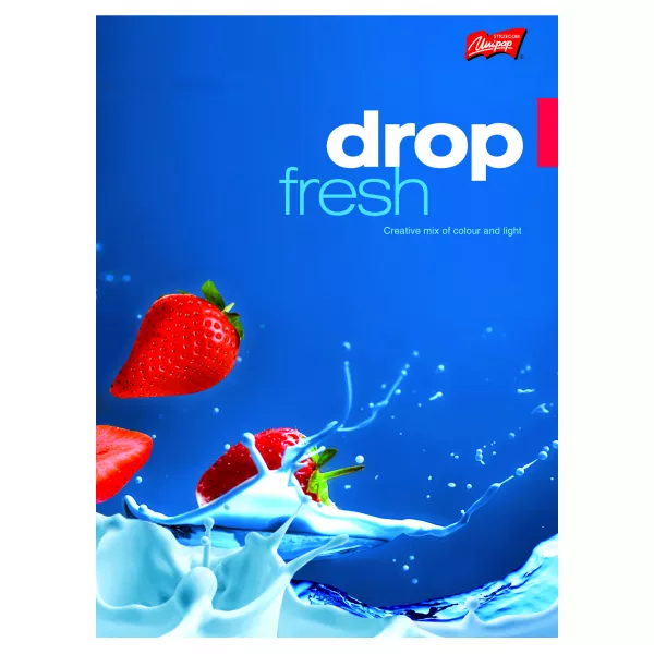 UNIPAP Fresh Fruit négyzetrácsos füzet - A4, 32 lapos, többféle