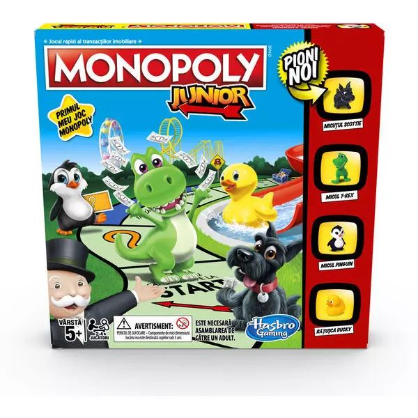 Monopoly Junior - román nyelvű társasjáték