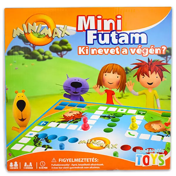 Minimax: MiniFutam - Ki nevet a végén? társasjáték - CSOMAGOLÁSSÉRÜLT