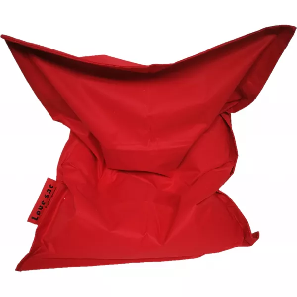 Babzsák párna, 100 x 130 cm - piros