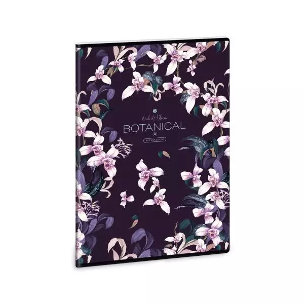 Ars Una: Botanic Orchid vonalas füzet - A4 