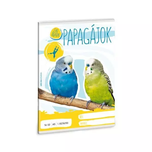 Ars Una: Papagájok 1. osztályos füzet - A5
