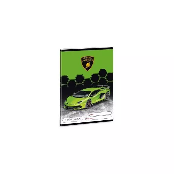 Ars Una: Lamborghini vonalas füzet - A5