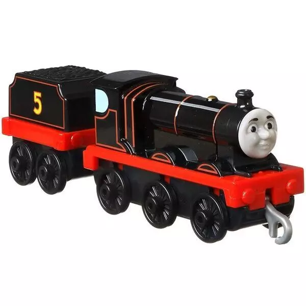 Thomas Trackmaster: Push Along Metal Engine - Locomotiva Original James