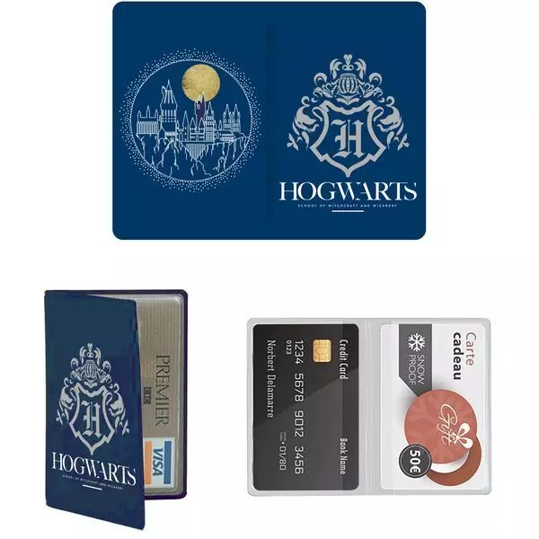 Harry Potter: Hogwarts Suport carduri - albastru