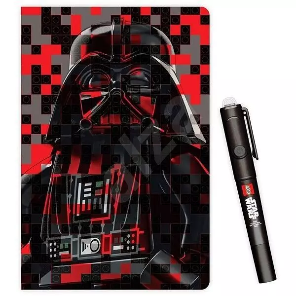 LEGO Star Wars: Darth Vader jegyzetfüzet láthatatlanul író tollal 52224