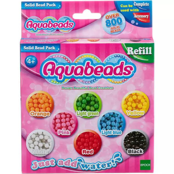 AquaBeads: Utántöltő, színes gyöngyök