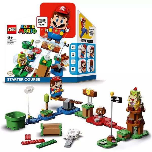 LEGO® Super Mario: Mario kalandjai kezdőpálya 71360