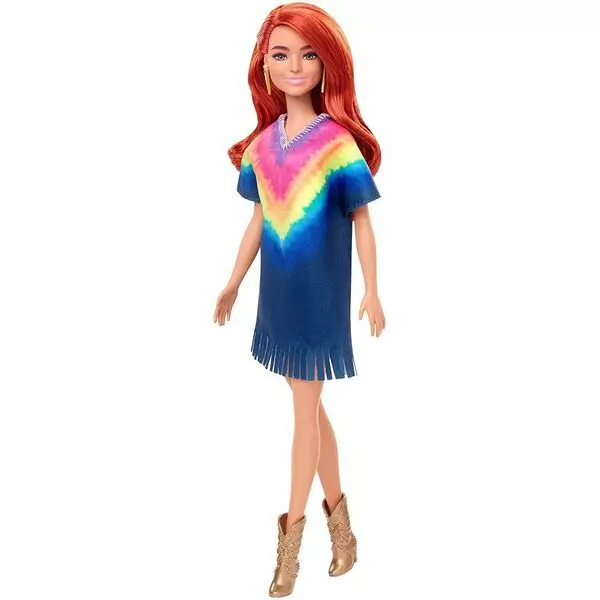 Barbie Fashionistas: Păpușă Barbie cu păr roșcat