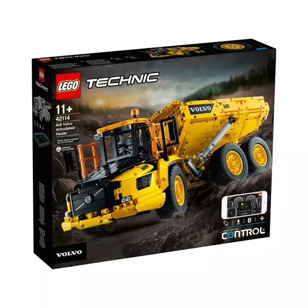 LEGO Technic: 6x6-os Volvo csuklós szállítójármű 42114