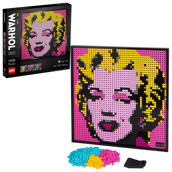 LEGO ART: Andy Warhol's Marilyn Monroe 31197