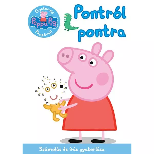 Peppa Pig: Exersează cu Peppa! - Punct cu punct, educativ în lb. maghiară